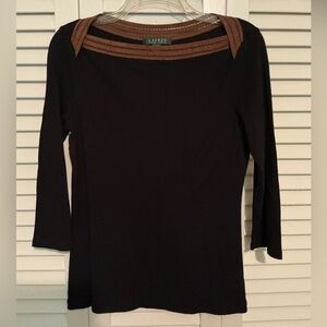 Ralph Lauren 3/4” sleeve